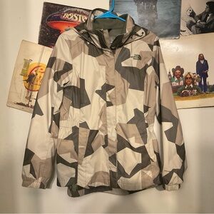 NORTH FACE WOMENS RESOLVE PARKA II WIND/RAIN JACKET L